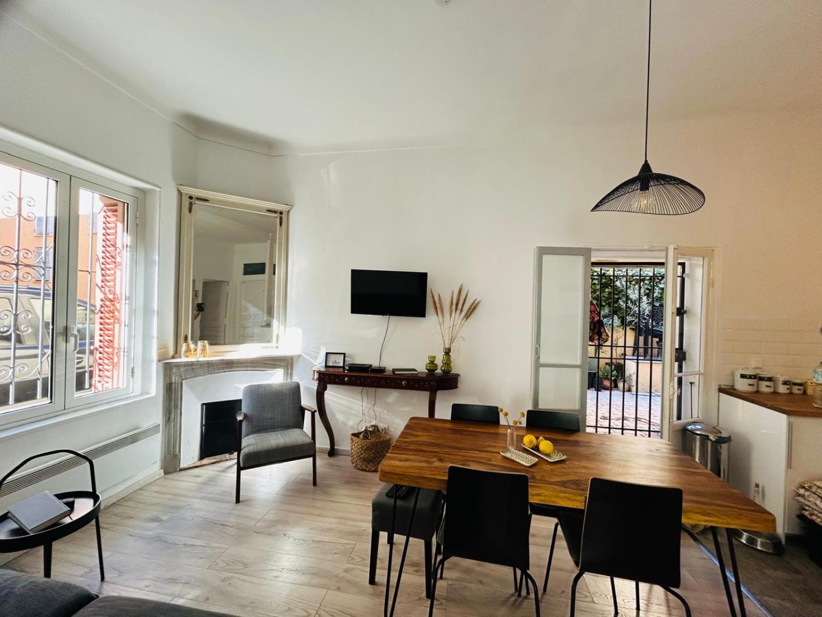 Charmante 3 Zimmer, Stadtwohnung Menton Exteriör bild